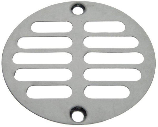 Danco 88921 Shower Drain Strainer, Brass, Chrome, For: 3 in Drains