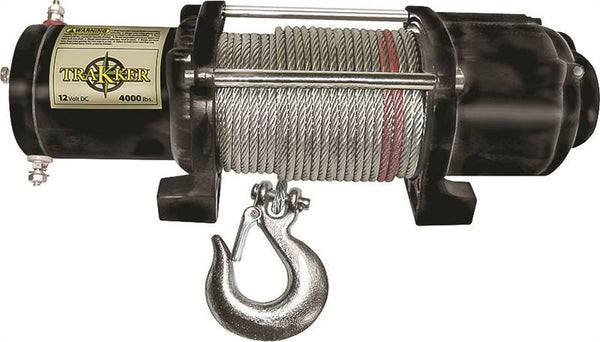 KEEPER KT4000 Winch, Electric, 12 VDC, 4000 lb