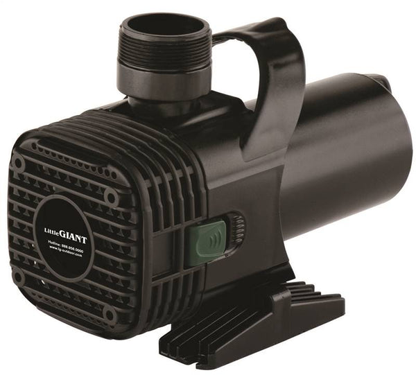 Little Giant 566727 Wet Rotor Pump, 3 A, 115 V, 2 in Connection, 5550 gph, Horizontal, Vertical Mounting