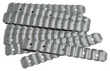TAMLYN BT22SP K-Style Gutter Connector, 6-3/8 in L, 7/8 in W, Carbon Steel