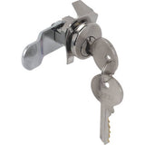 Defender Security S 4129 Mailbox Lock, Tumbler Lock, Keyed Key, Nickel