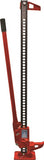 REESE TOWPOWER 7033400 Frame Jack, 7000 lb, 48 in Lift, Steel, Black/Red