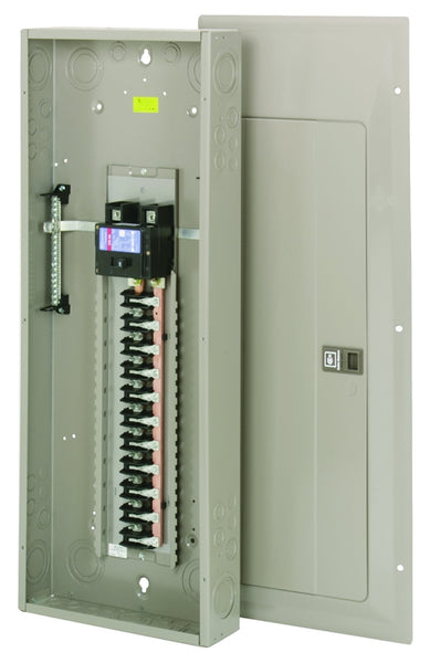 EATON CHP42B200 Load Center, 84 -Pole, 200 A, 42 -Space, 48 -Circuit, Main Breaker, Plug-On Neutral, Type CH