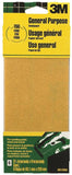 3M 9015 Sandpaper Sheet, 9 in L, 3.66 in W, Fine, 150 Grit, Aluminum Oxide Abrasive, Paper Backing