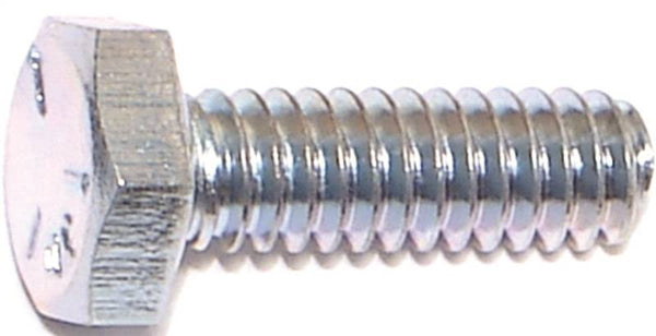 MIDWEST FASTENER 00252 Cap Screw, 1/4-20 in Thread, 3/4 in L, Coarse Thread, Hex Drive, Zinc, Zinc, 100 PK