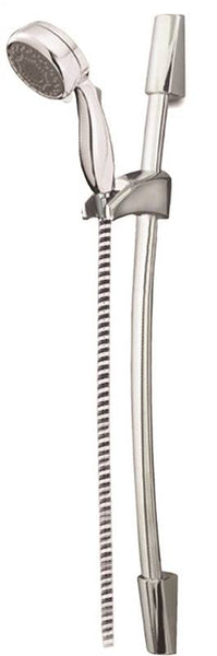 DELTA 75800140 Wall Bar Hand Shower, 1/2 in Connection, 2.5 gpm, 7-Spray Function, Chrome, 72 in L Hose