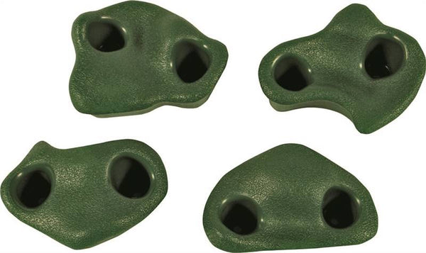 PLAYSTAR PS 7831 Climbing Rock Kit, Standard, Plastic, Green, For: 3/4 in Thick Lumber
