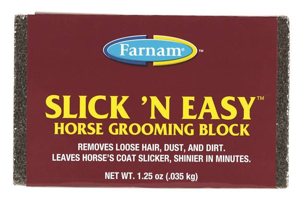 Farnam Slick 'N Easy 39036 Horse Grooming Block, Fiberglass