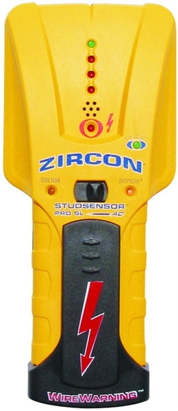 Zircon StudSensor Series 69585 Stud Finder, 9 V Battery, 19 mm Detection, Detectable Material: Metal/Wood