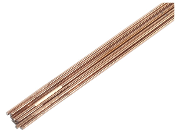 Forney 42326 Welding Rod, 3/32 in Dia, 18 in L, Mild Steel