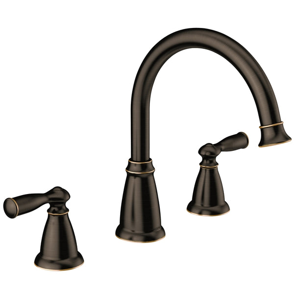 Moen Banbury Series 86924BRB Tub Faucet, 2-Faucet Handle, Lever Handle, Mediterranean Bronze