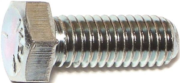 MIDWEST FASTENER 00294 Cap Screw, 3/8-16 in Thread, 1 in L, Coarse Thread, Hex Drive, Zinc, Zinc, 100 PK