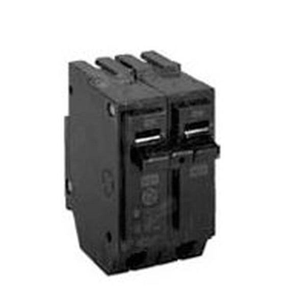 GE Industrial Solutions THQL21100P Circuit Breaker, 100 A, 2 -Pole, 120/240 V, Plug Mounting, Tin