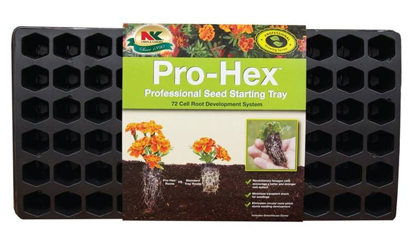 NK LAWN & GARDEN PHEX Seed Starter Kit, 22 in L Tray, 11 in W Tray, 72 -Cell