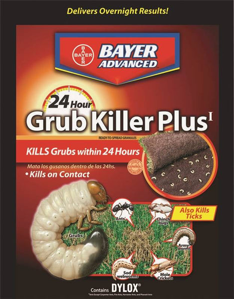 BioAdvanced 700745S Grub Killer, Granular, Spreader Application, 20 lb Bag