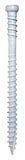 GRK Fasteners RT Series 17634 Screw, #8 Thread, 3-1/8 in L, Reverse Thread, Trim Head, Star Drive, Steel, 100 PK