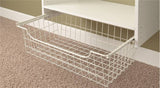 Easy Track 1312 Wire Basket, 14 in OAL, 24 in OAW, Steel, Powder-Coated