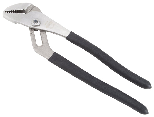 Vulcan JL-NP011 Groove Joint Plier, 10 in OAL, 1-3/8 in Jaw, Black Handle, Non-Slip Handle, 1-3/8 in W Jaw