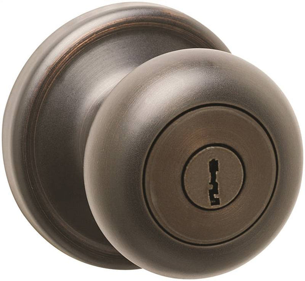 Kwikset Signature Series 740H11PSMTRCAL/RC Keyed Entry Knob, Metal, Venetian Bronze