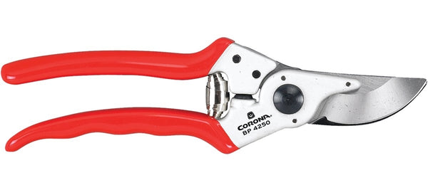 CORONA BP 4250 Pruning Shear, 1 in Cutting Capacity, HCS Blade, Bypass Blade, Aluminum Handle