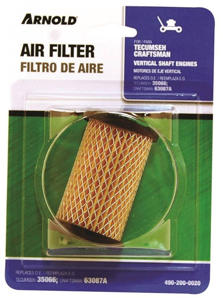 ARNOLD 490-200-0020/TAF1 Replacement Air Filter, Paper Filter Media