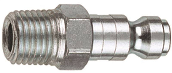 Tru-Flate 12-125 Hose Plug, 1/4 in, MNPT, Steel