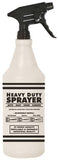SM ARNOLD 92-760 Sprayer Bottle, 32 oz Capacity, Trigger Nozzle, FKM, Black
