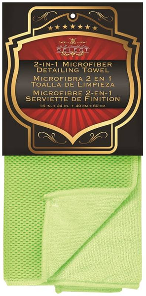 SM ARNOLD 25-860 Mesh Towel, Microfiber Cloth, Green