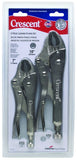 Plier Lock Set 2pc 7&10in