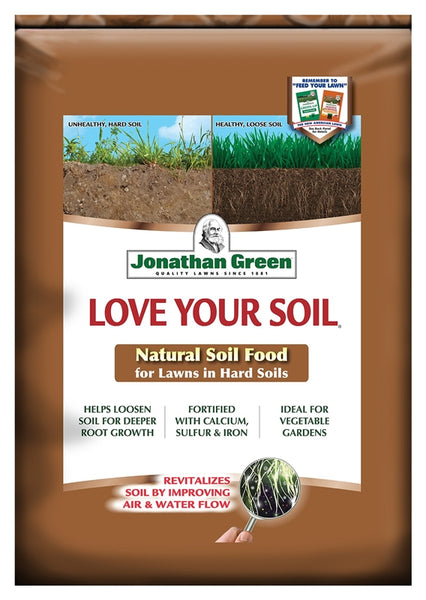 Jonathan Green Love Your Soil 12191 Organic Lawn Fertilizer, Granular, 54 lb Bag