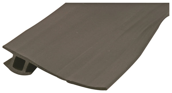 Prime-Line PL 14696 Flexible Universal Bug Strip, 1-3/8 in W, 84 in L, Vinyl, Black