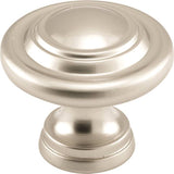 Prime-Line N 7372 Door Knob, Zinc, Satin Nickel