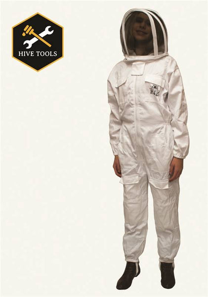 HARVEST LANE HONEY CLOTHSXXL-101 Beekeeping Suit, 2XL, Zipper Closure, Polycotton