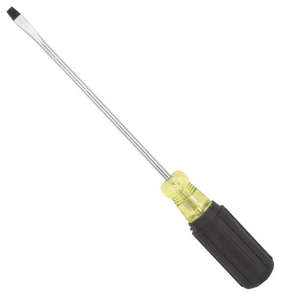 Vulcan MP-SD04 Screwdriver, 3/16 in Drive, Slotted Drive, 9-5/8 in OAL, 6 in L Shank, PVC & Rubber Handle