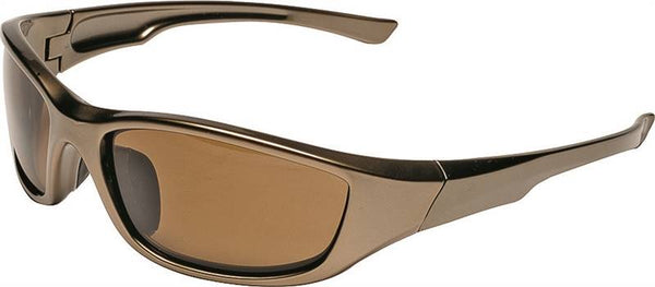 SAFETY WORKS 10105404 Safety Glasses, Full Frame, Havana Brown Frame, UV Protection: Yes