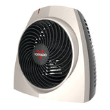 VORNADO EH1-0092-69 Vortex Electric Heater, 12.5 A, 120 V, 1500 W, 3-Heating Stage, Black/Champagne