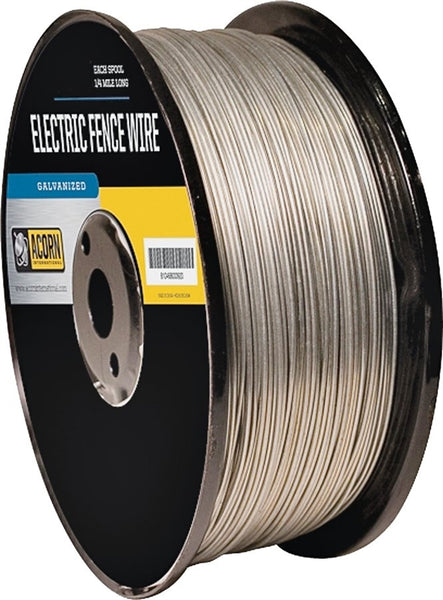 Acorn International EFW1714 Electric Fence Wire, 17 ga Wire, Metal Conductor, 1/4 mile L
