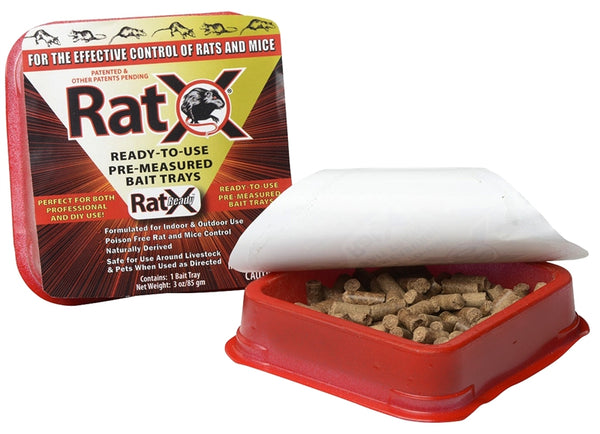 RatX 620104 Ready Bait Tray, Pellet, 9.6 oz Pack