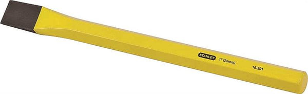 STANLEY 16-291 Cold Chisel, 1 in Tip, 12 in OAL, Vanadium Steel Blade