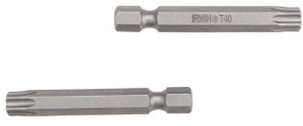 IRWIN IWAF22TX30B5 Power Bit, T30 Drive, Torx Drive, 1/4 in Shank, Hex Shank, 1-15/16 in L