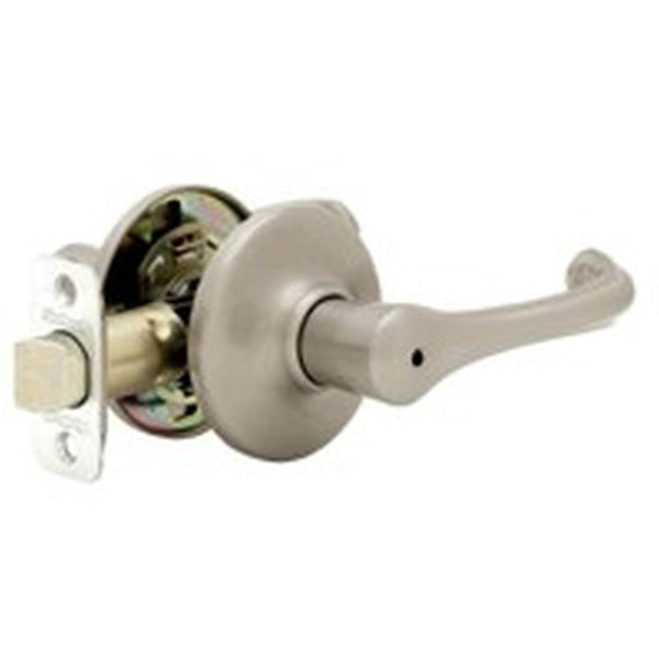 Kwikset 300DNL-15 Privacy Lever, Satin Nickel