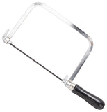 Vulcan JL52079 Coping Saw, 6 in L Blade, (3) 24 TPI, (1) 1 TPI and (1) 15 TPI TPI, Carbon Steel Blade, Ergonomic Handle