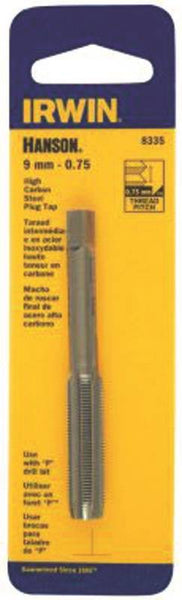 IRWIN 8340 Thread Tap, 1 to 10mm X 1.5mm Thread, Plug Tap Thread, 4-Flute, HCS