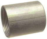 Halex 64010 Rigid Conduit Coupling, 1 in Threaded, 1.52 in OD, Steel, Galvanized