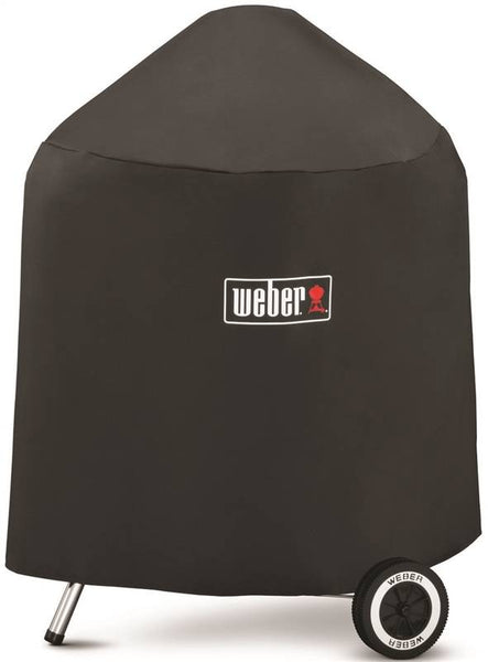 Weber 7150 Grill Cover, 30 in W, 30 in H, Polyester, Black