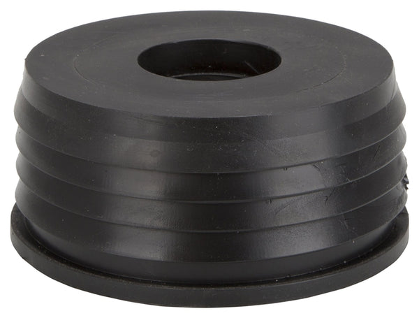 ProSource 44U-139 Hub Donut, 4 x 1-1/2 in, Compression, PVC, Black