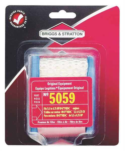 BRIGGS & STRATTON 5059K Air Filter with Pre-Cleaner, Paper Filter Media