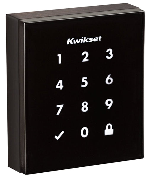 Kwikset Obsidian Series 953OBN 11P SMT Deadbolt, 2 Grade, Metal, Venetian Bronze, 2-3/8, 2-3/4 in Backset