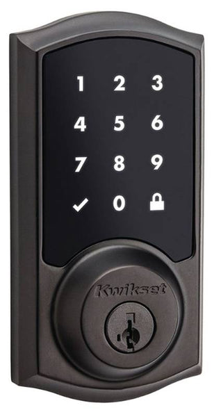 Kwikset 916TRL-11P Deadbolt, 2 Grade, Venetian Bronze, 2-3/8 x 2-3/4 in Backset, 1-3/8 to 1-3/4 in Thick Door