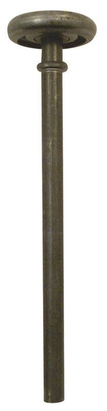 Prime-Line GD 52111 Door Roller, 1-13/16 in Dia Roller, 7/16 in W Roller, Galvanized Steel, Silver, 1-Roller